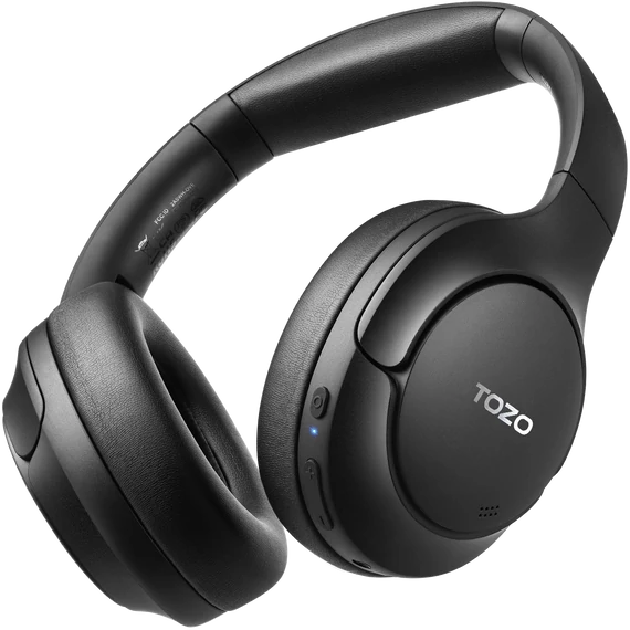 TOZO H10 zajszűrős fejhallgató, fekete