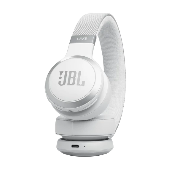 JBL Live 670NC Bluetooth fejhallgató, fehér