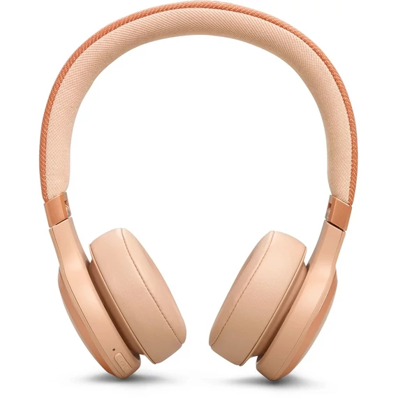 JBL Live 670NC Bluetooth fejhallgató, homok