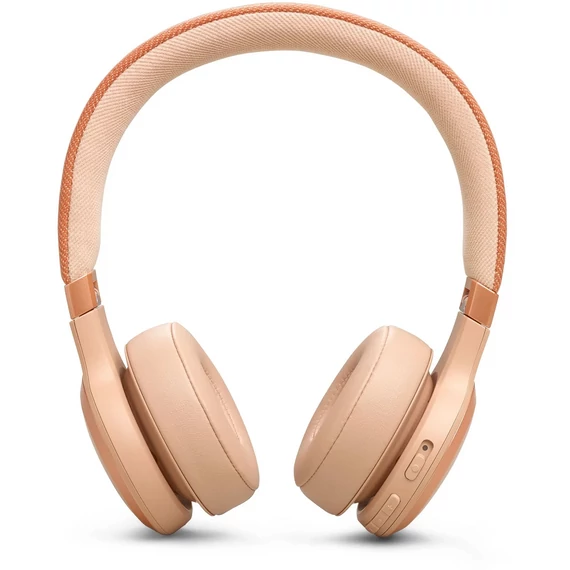 JBL Live 670NC Bluetooth fejhallgató, homok