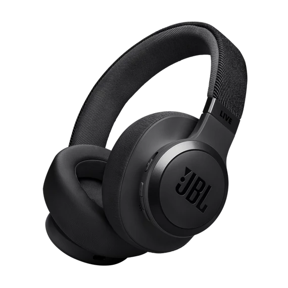 JBL Live 770NC Bluetooth fejhallgató, fekete