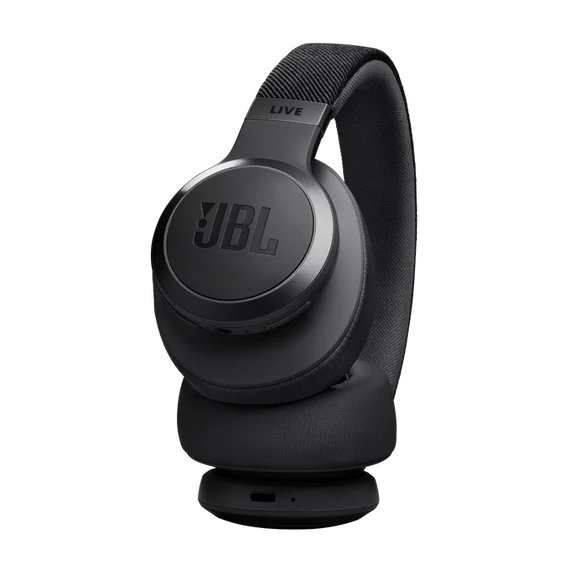 JBL Live 770NC Bluetooth fejhallgató, fekete
