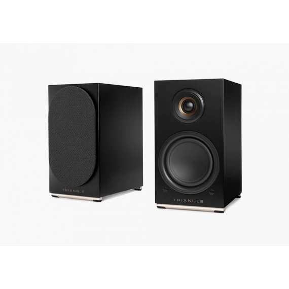 Triangle AIO TWIN vezeték nélküli polcsugárzó pár, grafit fekete
