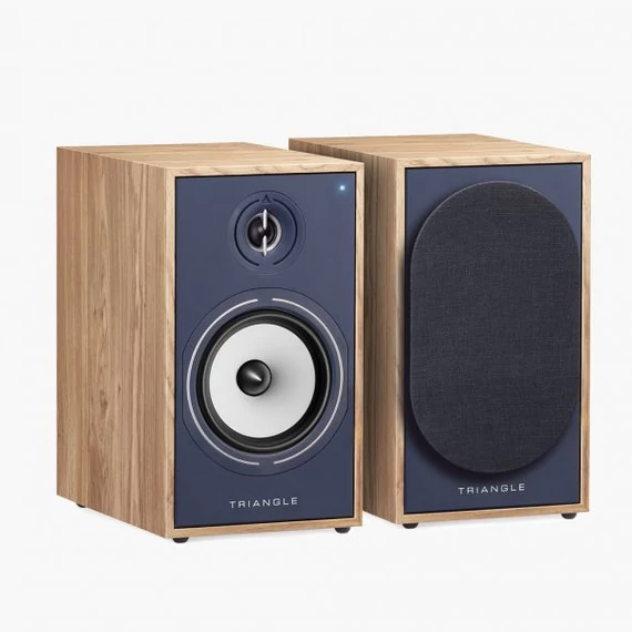 Triangle Borea BR02 BT aktív polcsugárzó pár, tölgy/kék