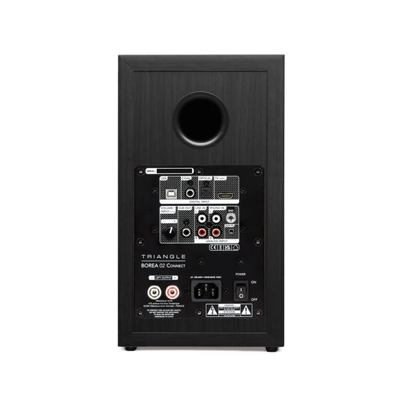 Triangle Borea BR02 Connect aktív polcsugárzó pár, fekete