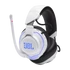 JBL Quantum 910P Gamer, zajszűrős, vezeték nélküli fejhallgató, fehér/kék