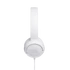 JBL T500 fejhallgató, fehér