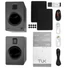 Kanto Audio Tuk Aktív Bluetooth hangfal, matt fekete